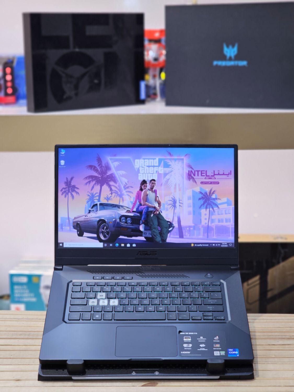 لپ تاپ گیمینگ و رندرینگ ASUS FX516PM|رایانه همراه|شیراز, وصال|دیوار