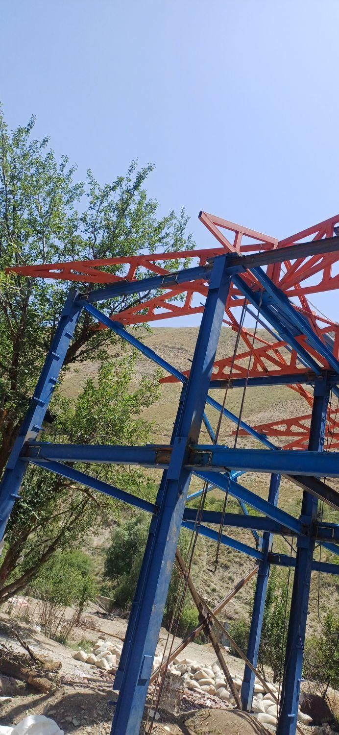 اجرای اسکلت فلزی با کیفیت جوشCO2|خدمات پیشه و مهارت|ازنا, |دیوار