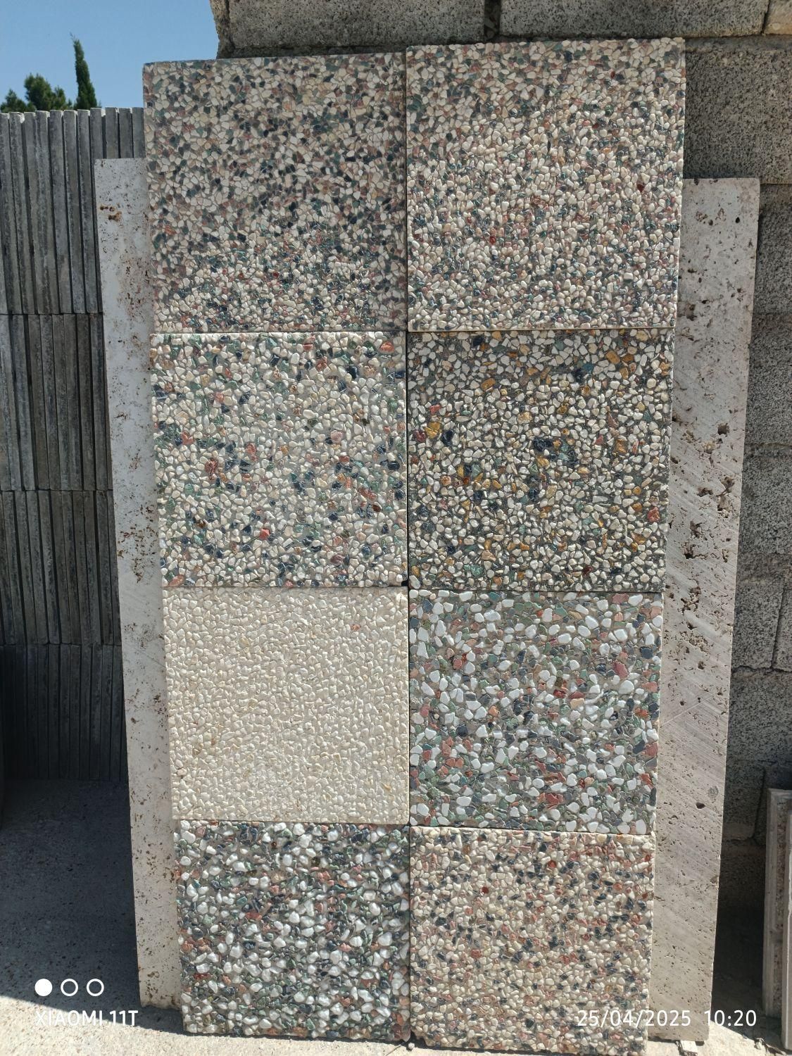 موزاییک صنعتی و واش بتن با بهترین کیفیت|مصالح و تجهیزات ساختمان|مرودشت, پشت سایپا|دیوار