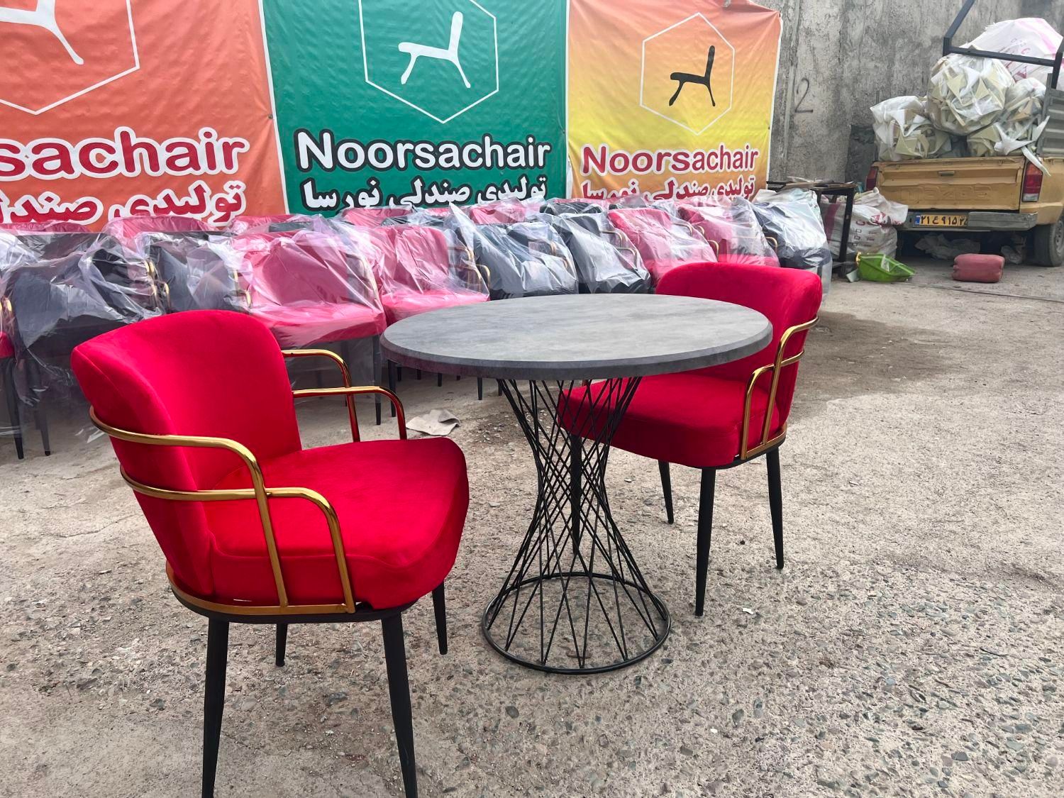 میز و صندلی غذاخوری دونفره کافه vanesa4 3|میز و صندلی غذاخوری|رشت, آزادگان|دیوار