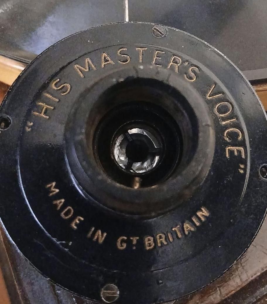 گرامافون هندلی قدیمی his master voice انگلیس گرام|کلکسیون اشیاء عتیقه|تهران, ونک|دیوار