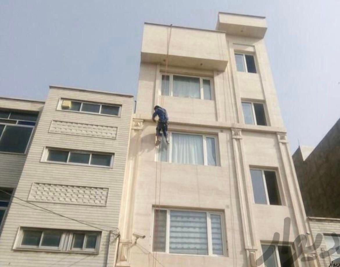 نصب سنگ ریزشی-نصب دور کننده پرندگان -نورپردازی|خدمات پیشه و مهارت|قزوین, |دیوار