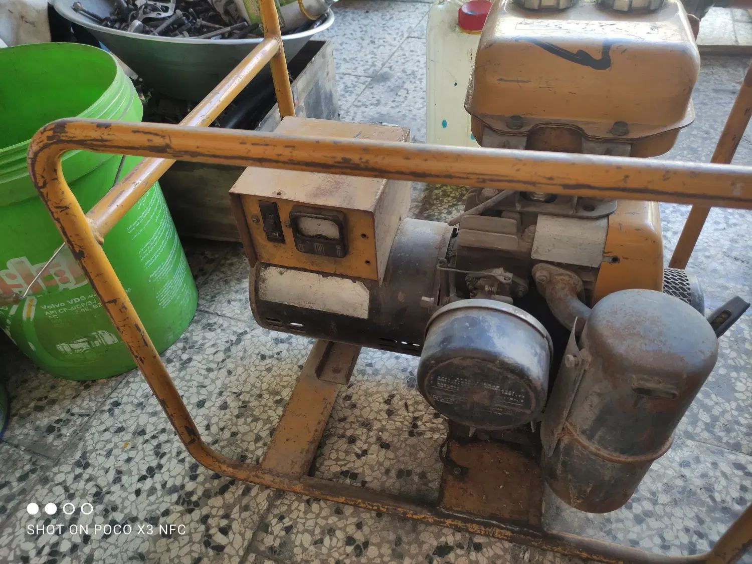 موتوربرق 1.5کیلوات روبین ژاپن|ماشین‌آلات صنعتی|مشهد, رباط طرق|دیوار