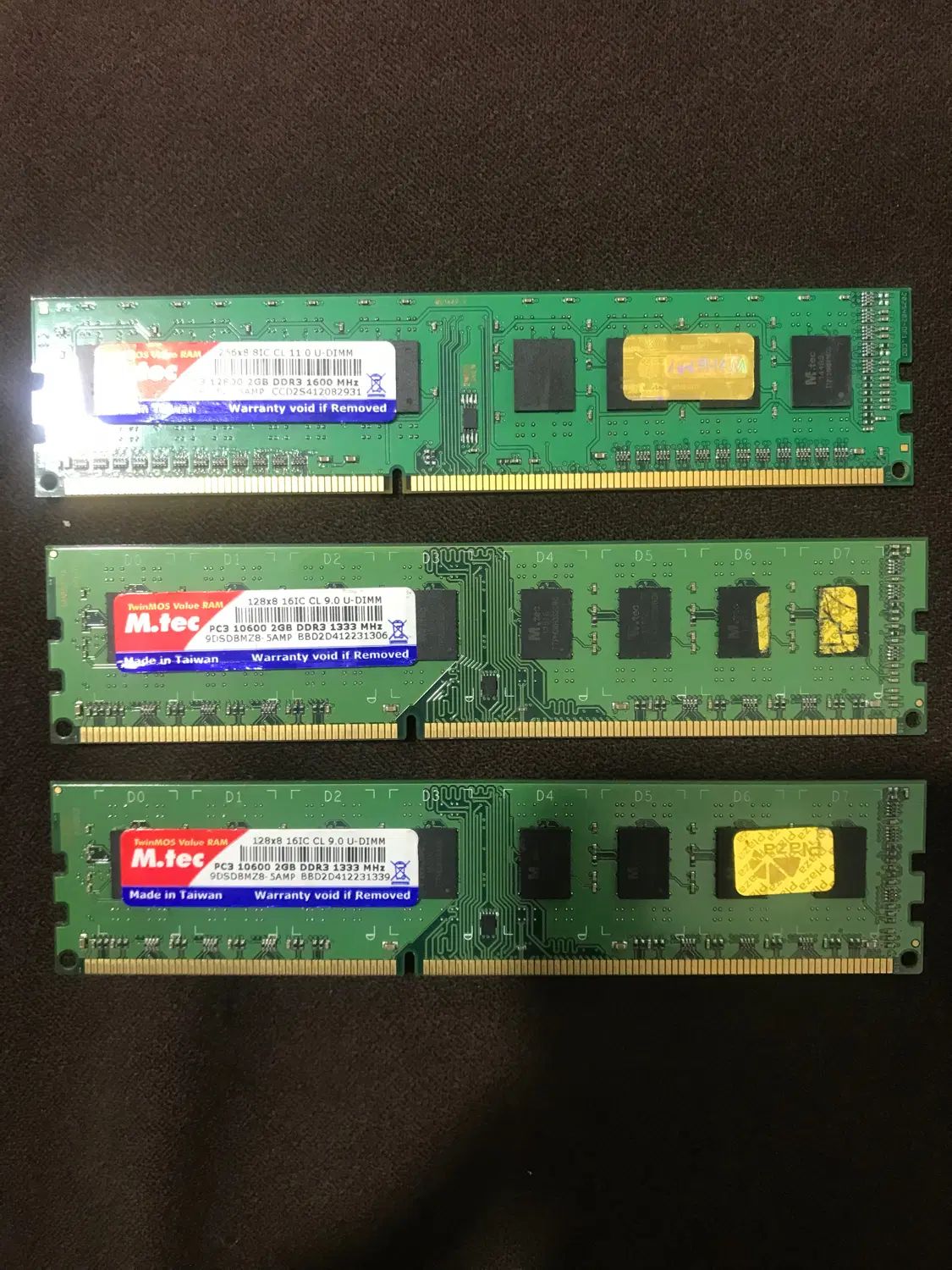 رم ddr3 ظرفیت 2 گیگ|قطعات و لوازم جانبی رایانه|تهران, فلاح|دیوار
