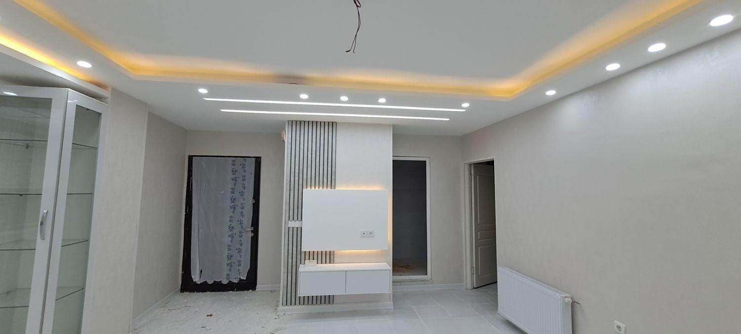 کناف لاین نوری دیوار tv تایل و پی وی سی|خدمات پیشه و مهارت|ایلام, |دیوار