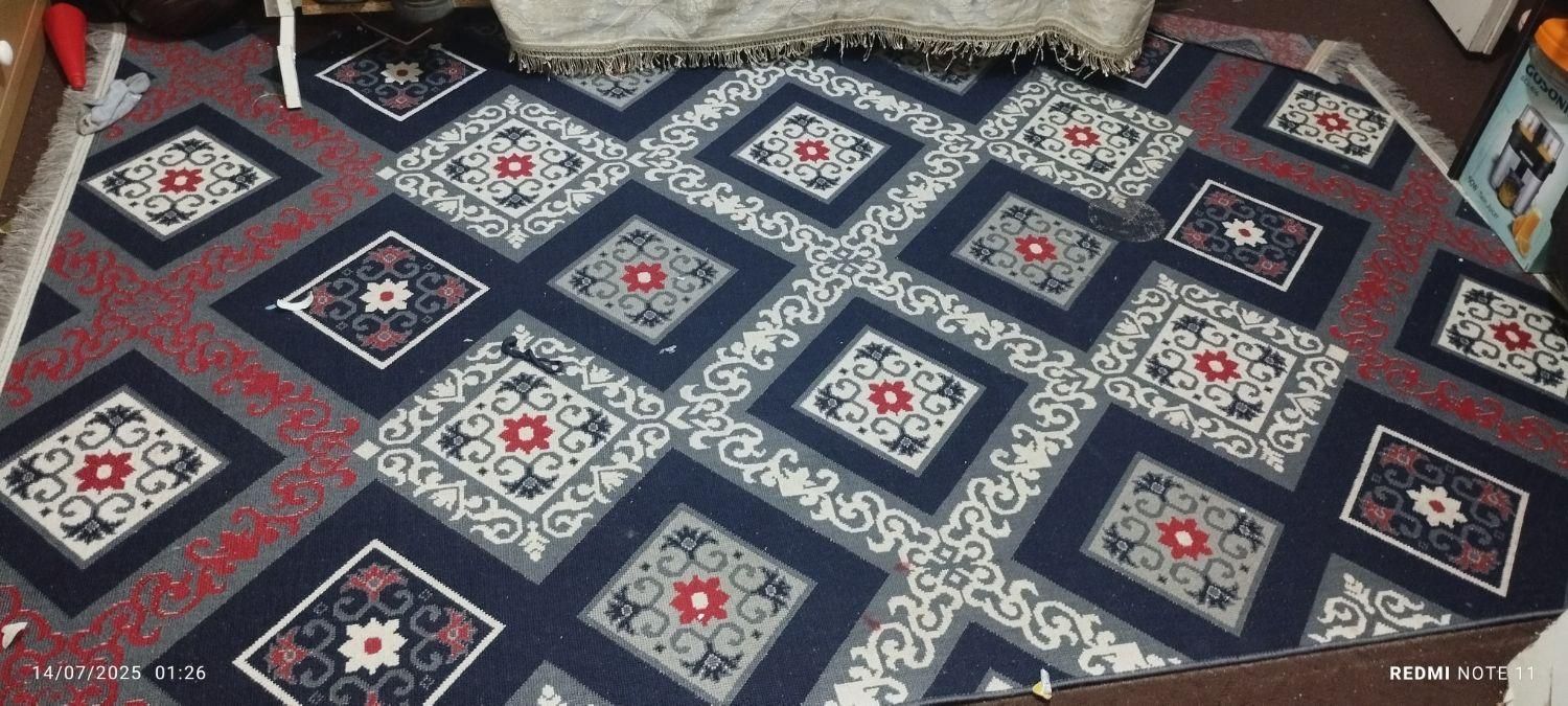 گلیم چهارمتری|گلیم، جاجیم، گبه|گرگان, |دیوار