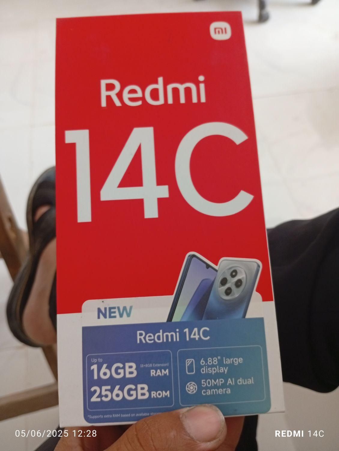 شیائومی Redmi 14C با حافظهٔ ۲۵۶ گیگابایت|موبایل|مشهد, سیس‌آباد|دیوار