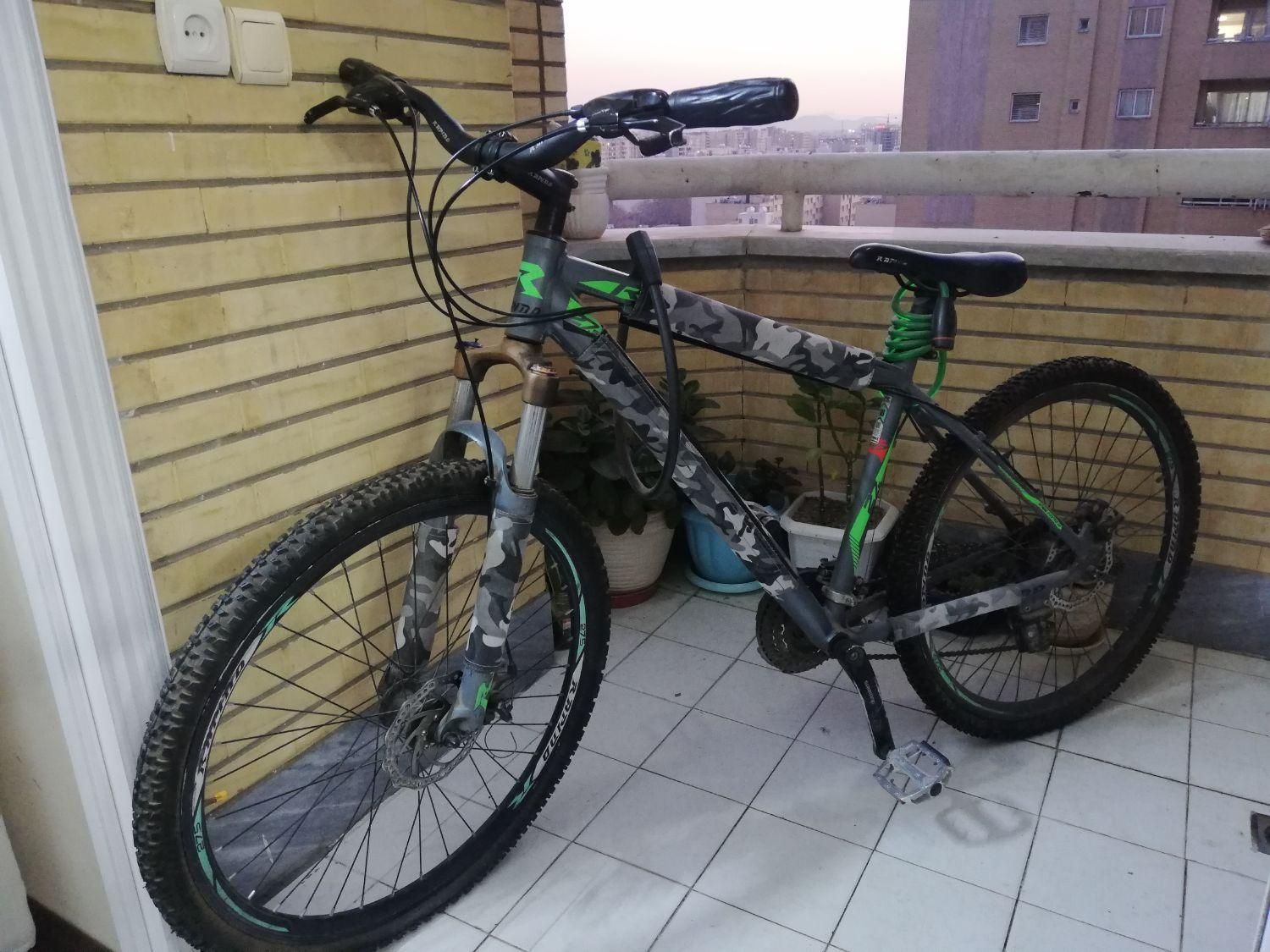 1عدد دوچرخه درحد نو مدل Rapido R6  سایز 27/5|دوچرخه، اسکیت، اسکوتر|اصفهان, برازنده|دیوار