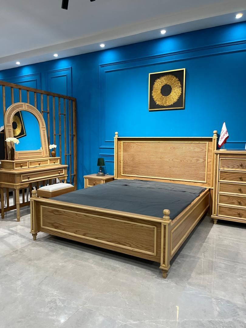 سرویس خواب حصیری ۱۱۰۲|تخت و سرویس خواب|مشهد, طلاب|دیوار