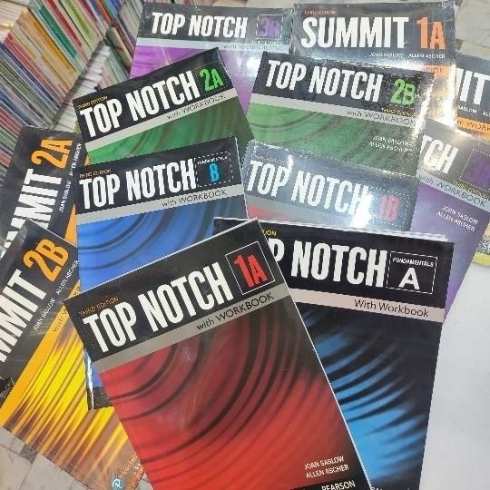 تاپ ناچ سامیت TOP NOTCH SUMMIT 1A 2A 1B 2B 3A 3B|کتاب و مجله آموزشی|مشهد, سراب|دیوار