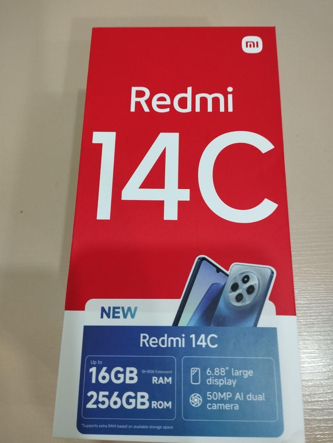 شیائومی Redmi 14C با حافظهٔ ۲۵۶ گیگابایت|موبایل|تهران, عبدل‌آباد|دیوار