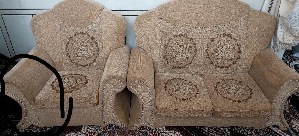 مبل7نفره|مبلمان خانگی و میز عسلی|نجف‌آباد, امام خمینی|دیوار