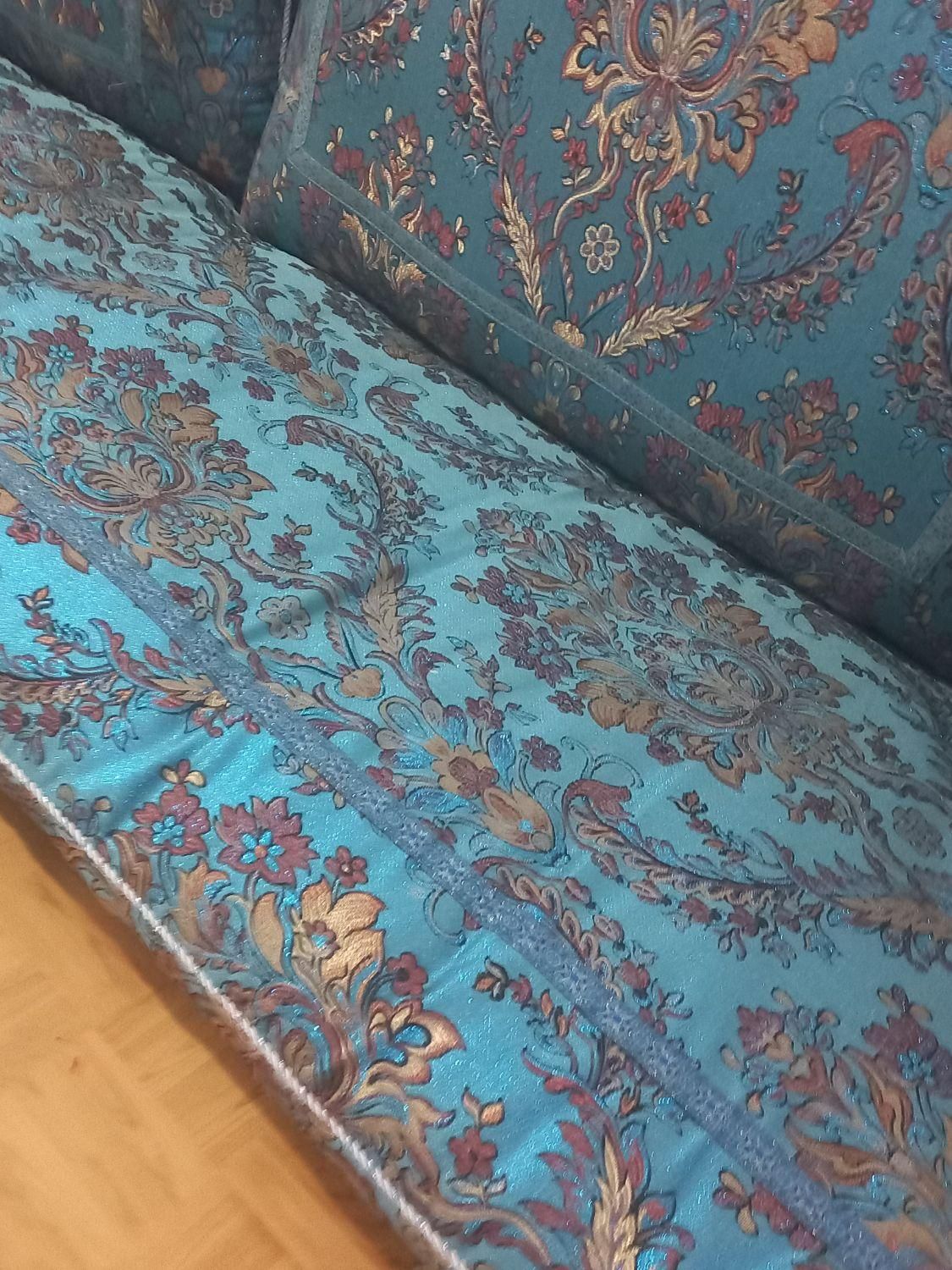 پشتی وکناره ترمه|مبلمان خانگی و میز عسلی|رفسنجان, |دیوار