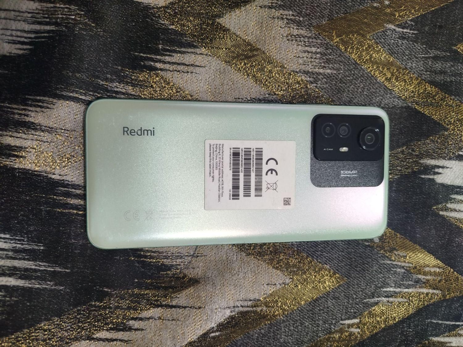 شیائومی Redmi Note 12S با حافظهٔ ۲۵۶ گیگابایت|موبایل|تهران, ظهیرآباد|دیوار