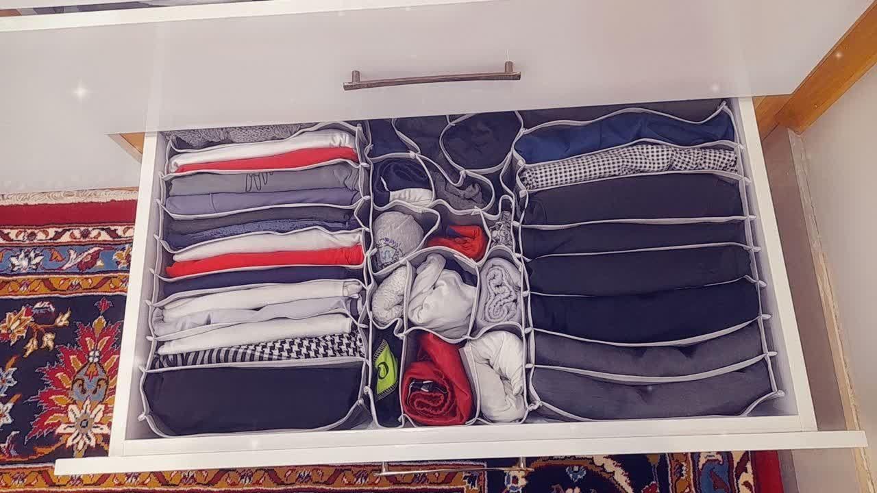 نظم دهنده کشو و کمد لباس یاسمین|جاکفشی، کمد، دراور|مشهد, رده|دیوار