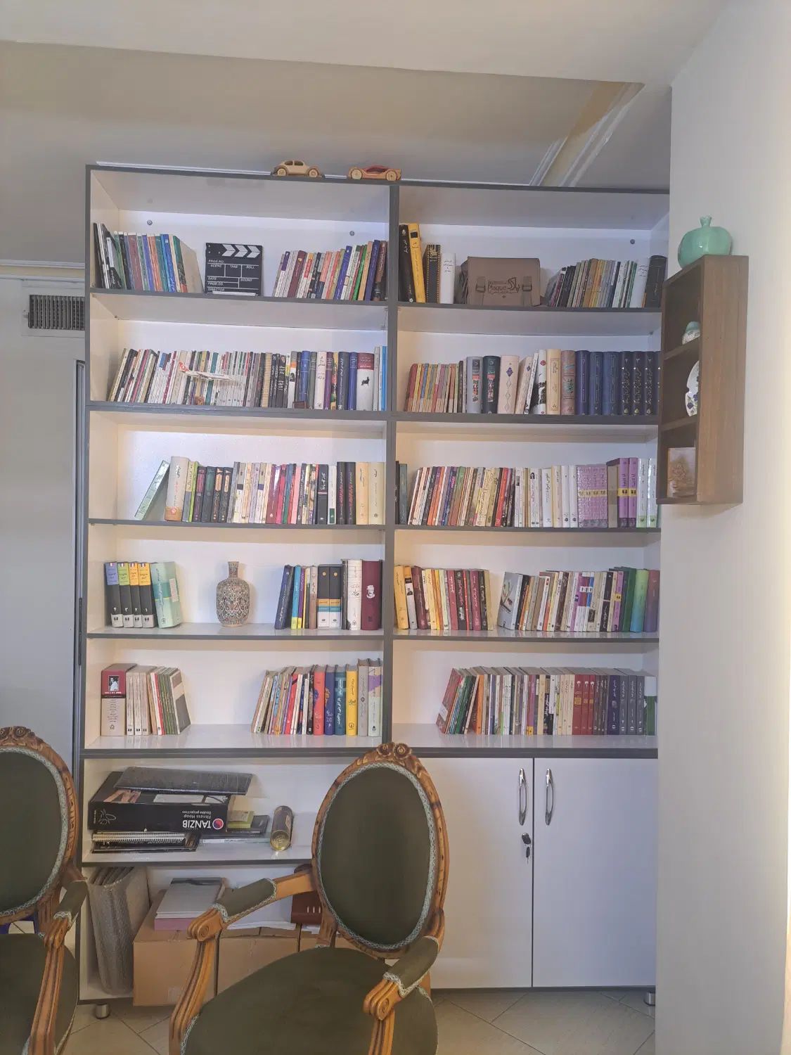 کتابخانه تمام MDF خالص در سایز بزرگ|کتابخانه، شلف، قفسه‌های دیواری|تهران, شاهین|دیوار