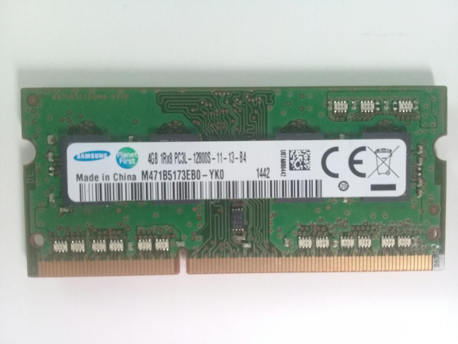 رم لپ تاپ سامسونگ DDR3-1600-12800 MHZ|قطعات و لوازم جانبی رایانه|رامسر, |دیوار