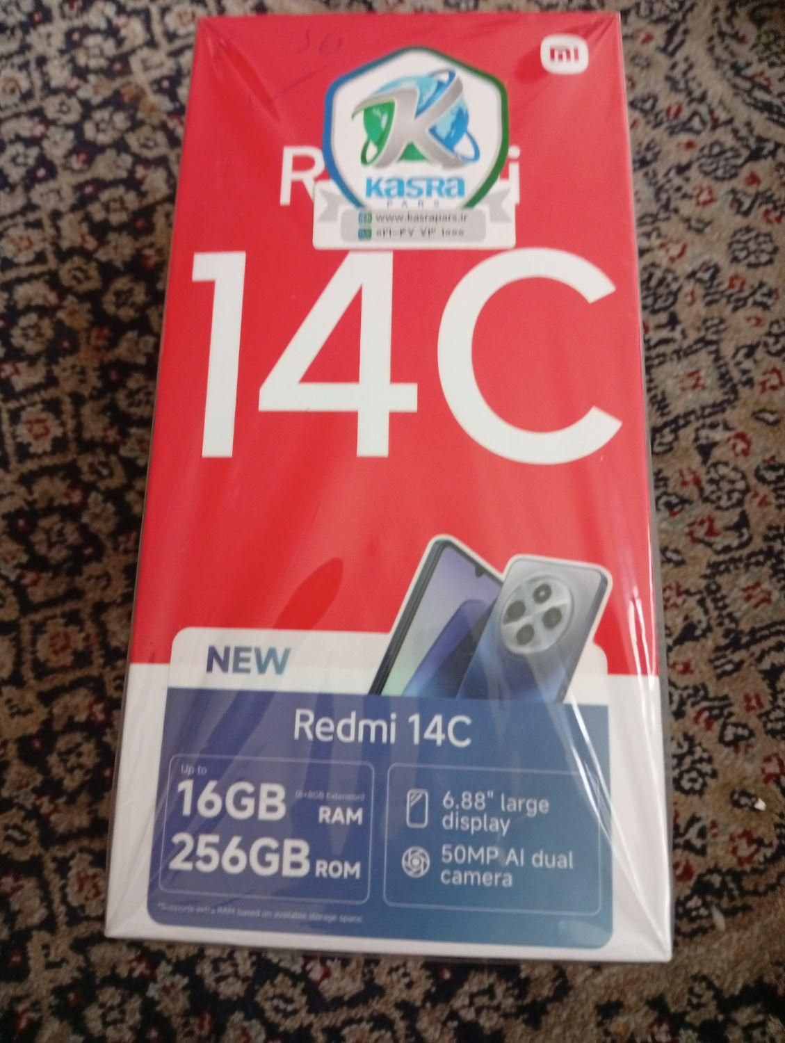 شیائومی Redmi 14C با حافظهٔ ۲۵۶ گیگابایت|موبایل|گلبهار, |دیوار