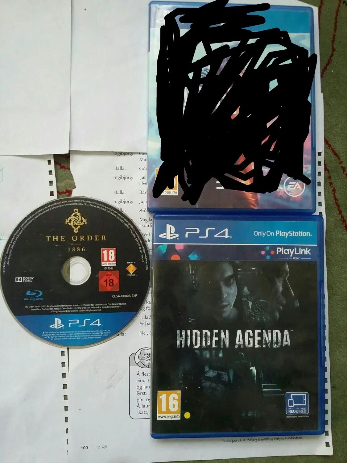 دیسک های اصلی بازی پلی استیشن ps1 ps3 p4|کنسول، بازی ویدئویی و آنلاین|مشهد, راه آهن|دیوار