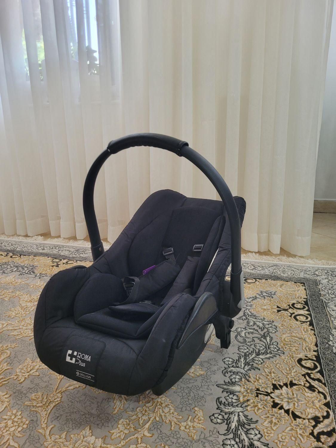 کریر  مدل دلیجان پلاس رنگ مشکی|کالسکه و لوازم جانبی|بندر انزلی, معلم|دیوار