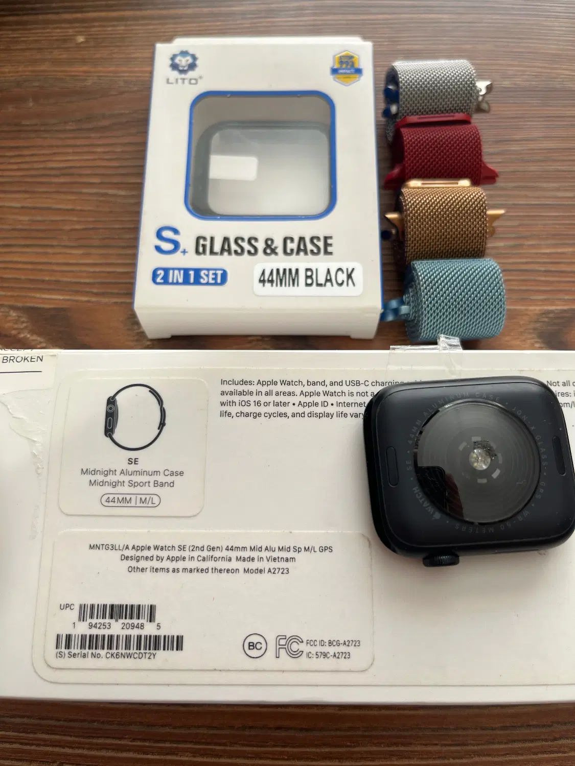 اپل واچ SE 2022 44mm midnight|ساعت|مشهد, جنت|دیوار