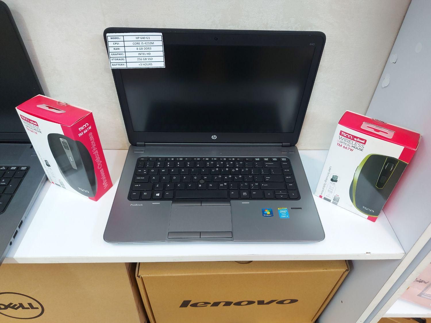 لپتاپcore i5رم8هاردssd  کاملانوباکارتن‌640باضمانت|رایانه همراه|تهران, پونک|دیوار
