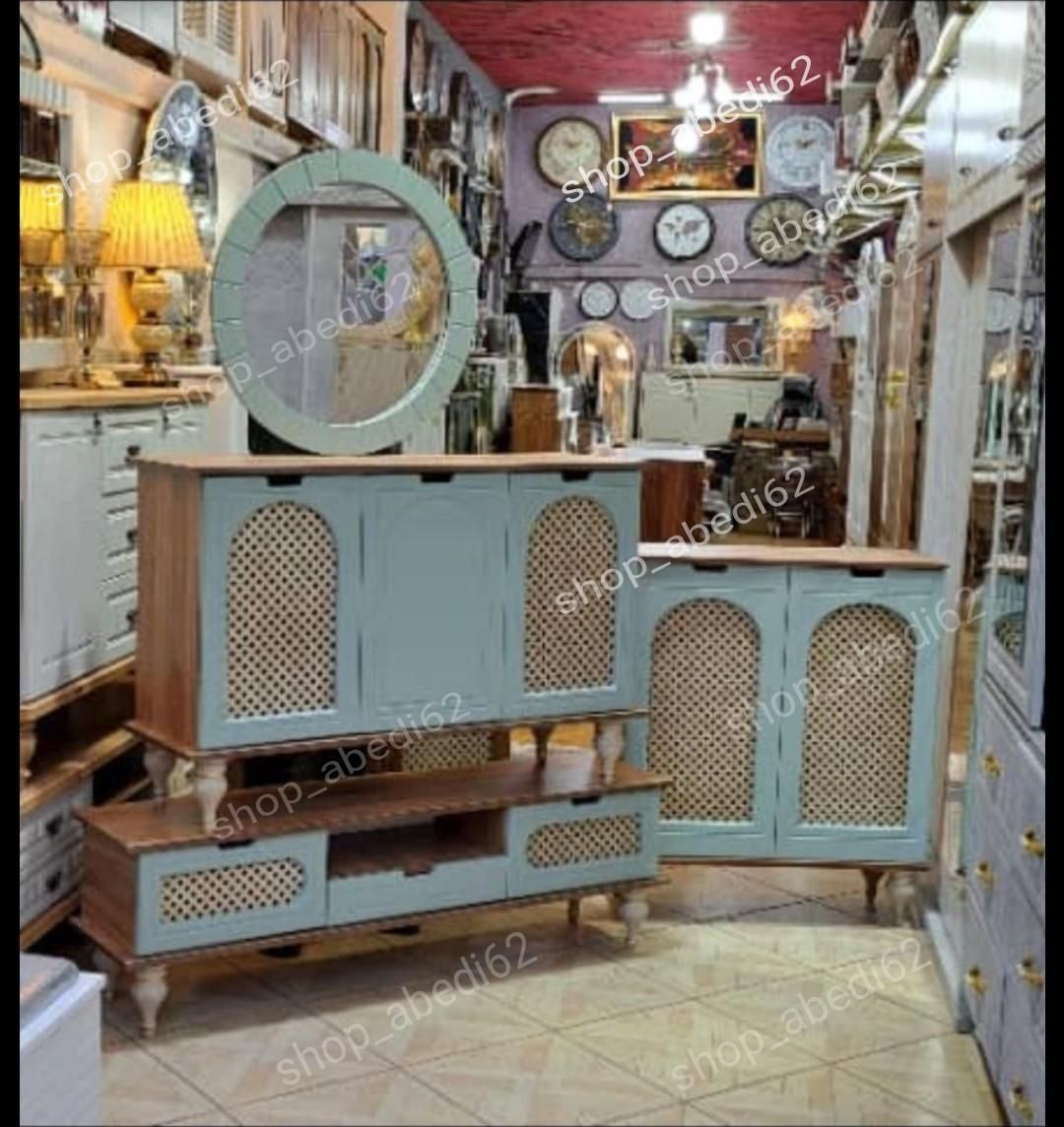 کنسول میز تی وی مدل حصیری|میز تلویزیون|قرچک, محمد آباد|دیوار