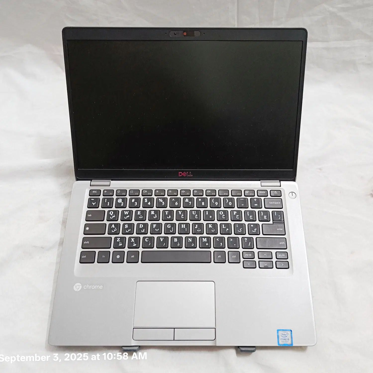 لپتاپ ۲۰۲۴ کروم بوک Dell فلزی باریک i5 نسل ۸ رم ۸|رایانه همراه|قم, زنبیل آباد|دیوار