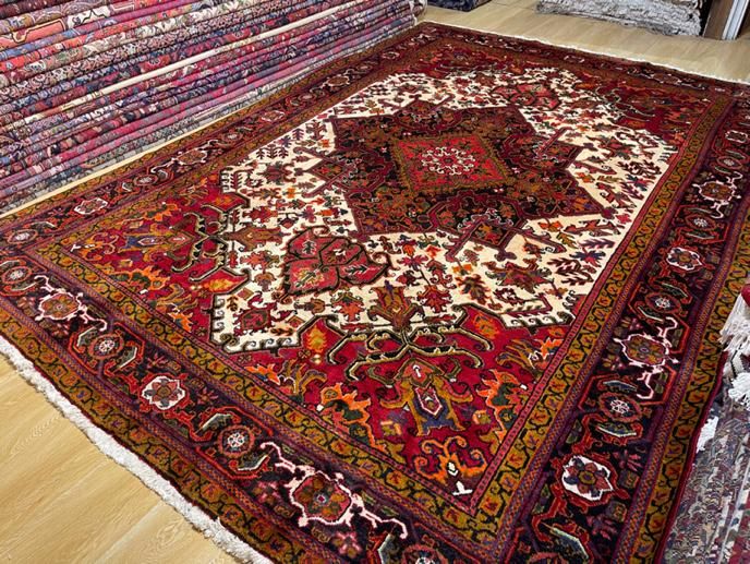 فرش ۹ متری هریس رنگ گیاهی|فرش|تهران, سلسبیل|دیوار