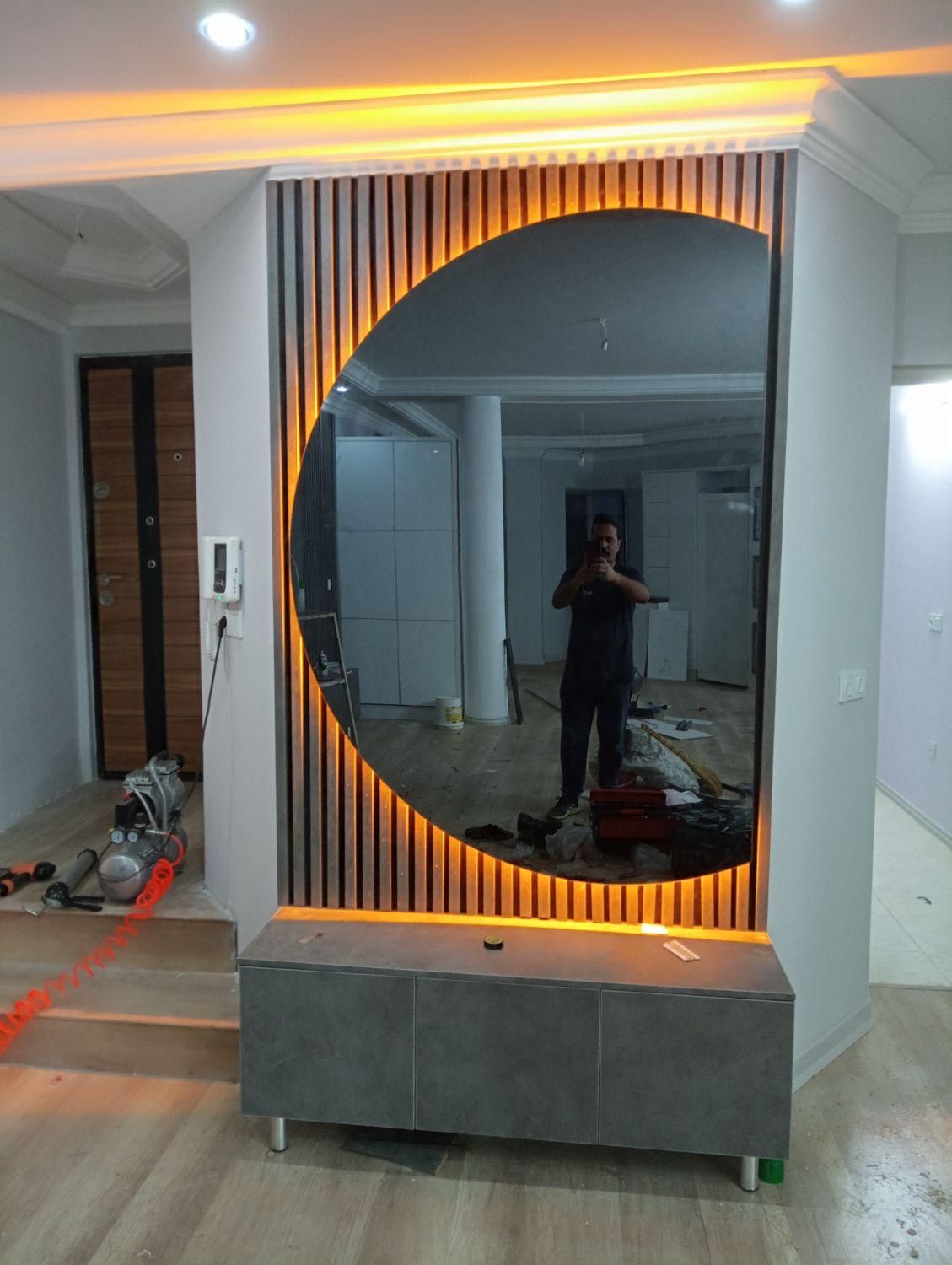 اجرای کناف کمپارس تایل قرنیز ماربل و ترمو|خدمات پیشه و مهارت|گرگان, |دیوار