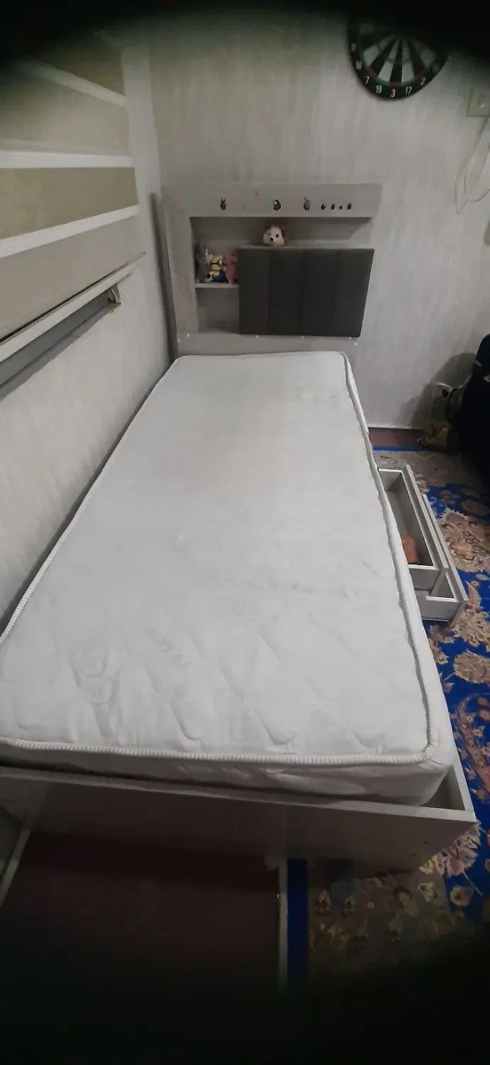 مبل دو نفره تختخواب شو،تخت خواب یک نفره چوبی|تخت و سرویس خواب|تهران, فلاح|دیوار