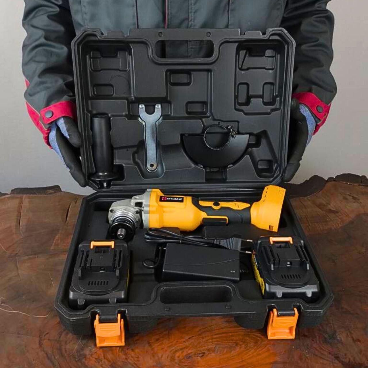 مینی سنگ فرز شارژی دو باطری براشلس|ابزارآلات|اصفهان, کشاورزی|دیوار