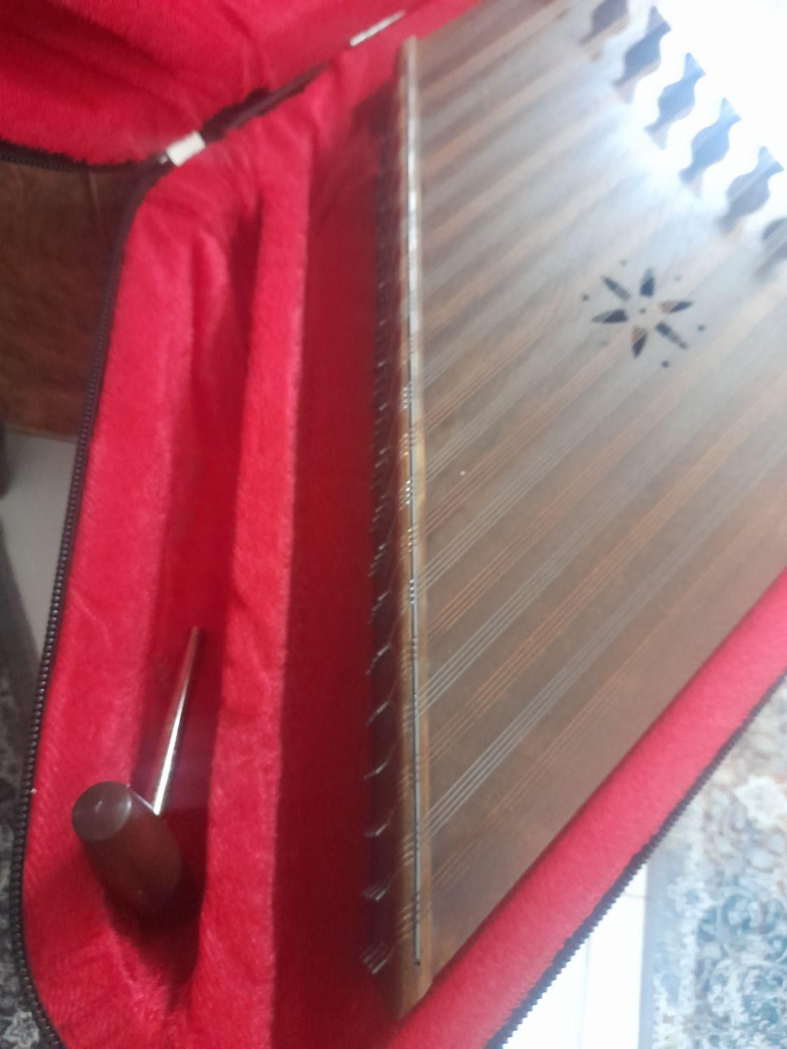 سنتور نو نو چوب گردو  همراه کیف معاوضه با لپ تاپ|سازهای سنتی|شاهین‌شهر, شهرک پردیس|دیوار