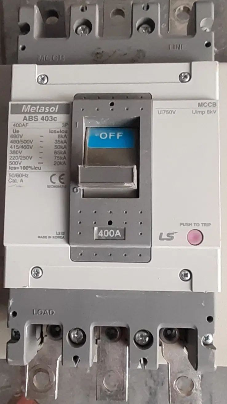 کلید 400A Metasol اصل کره .|ماشین‌آلات صنعتی|تهران, حکمت|دیوار