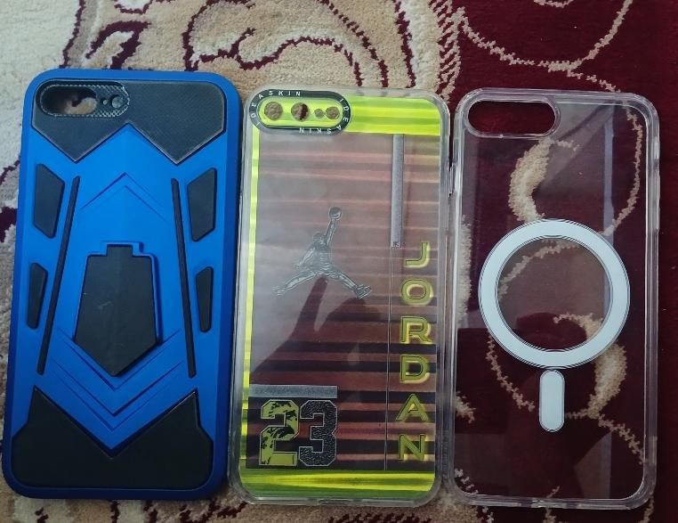 ۳ عدد قاب ایفون 7plus و 8 plus نو نو|لوازم جانبی موبایل و تبلت|قشم, |دیوار