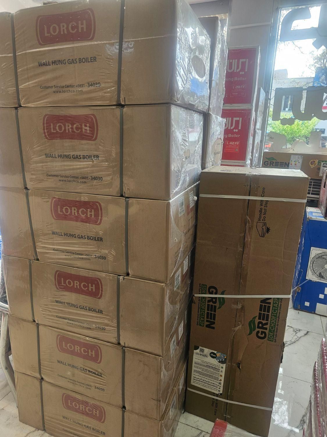 پکیج دیواری لورچ مدل مدل هیرو24|آبگرمکن، پکیج، شوفاژ|تبریز, |دیوار