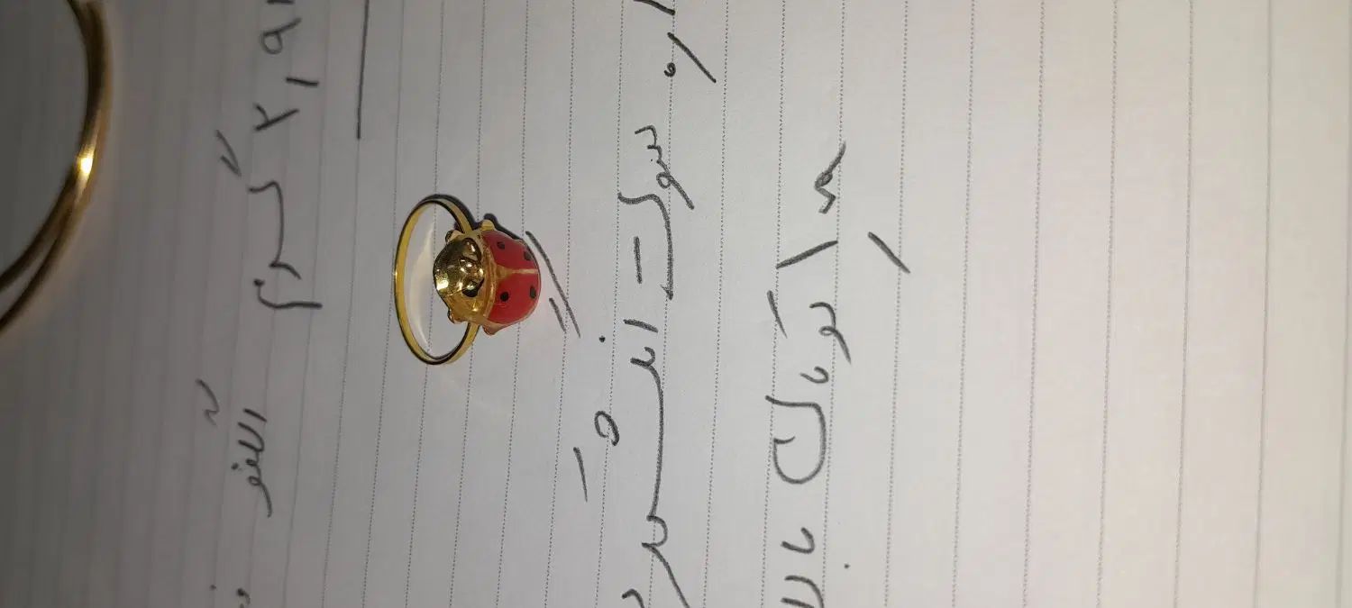 النگو دخترونه ،شکسته ،انگشتر نونو تا ۷سال|جواهرات|اراک, |دیوار