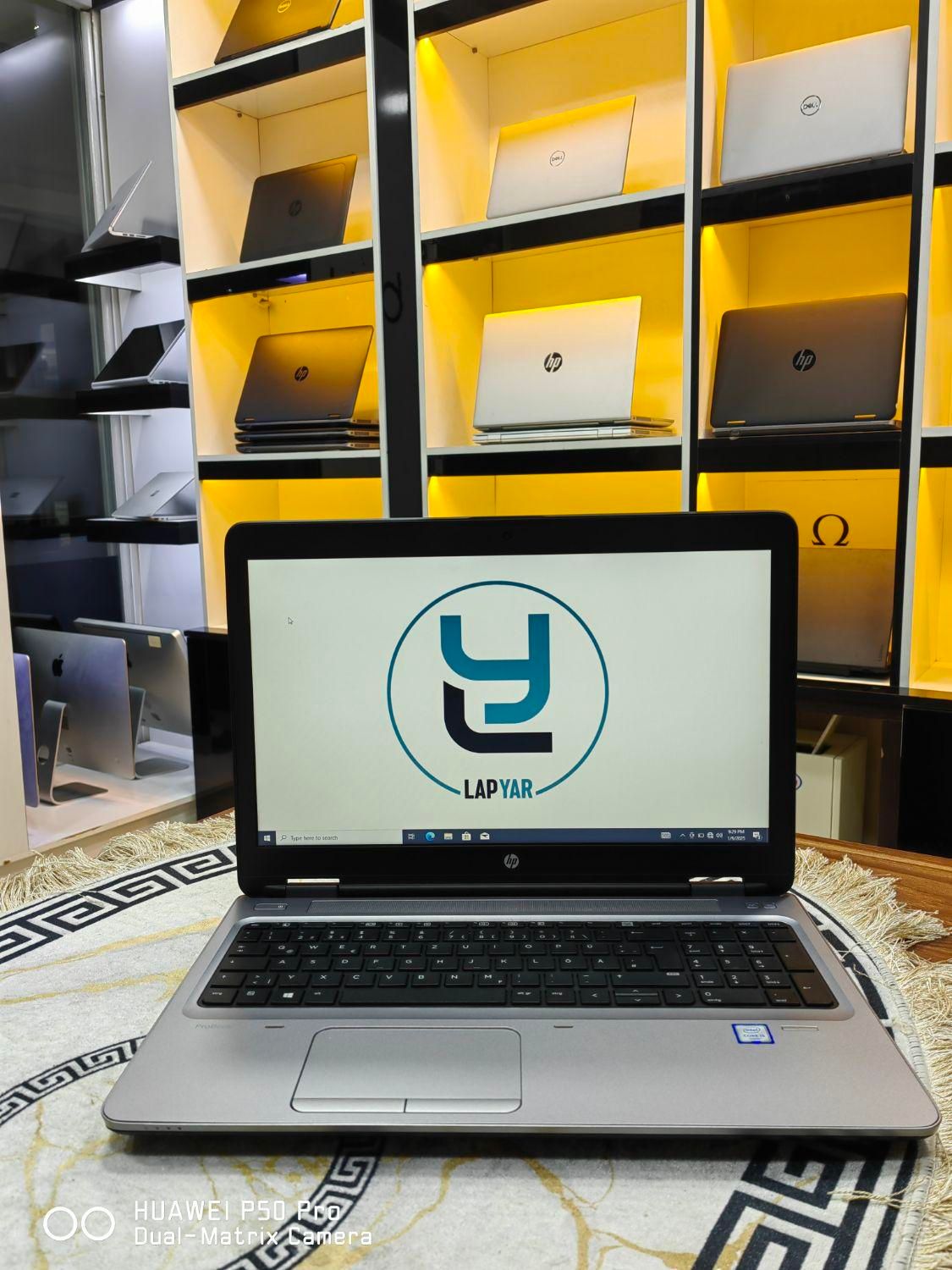لپتاپ i5 نسل6 SSD رم8 HP 650G2|رایانه همراه|خوی, |دیوار