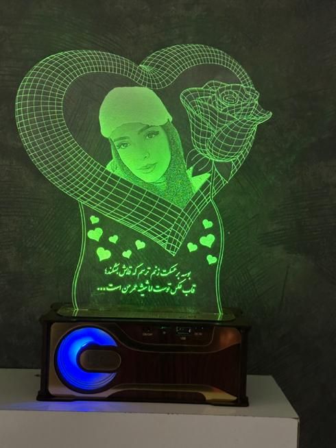 دفتر مرکزی فروش آباژور سه بعدی چهره کادو تولد|چراغ خواب و آباژور|اصفهان, هفتون|دیوار