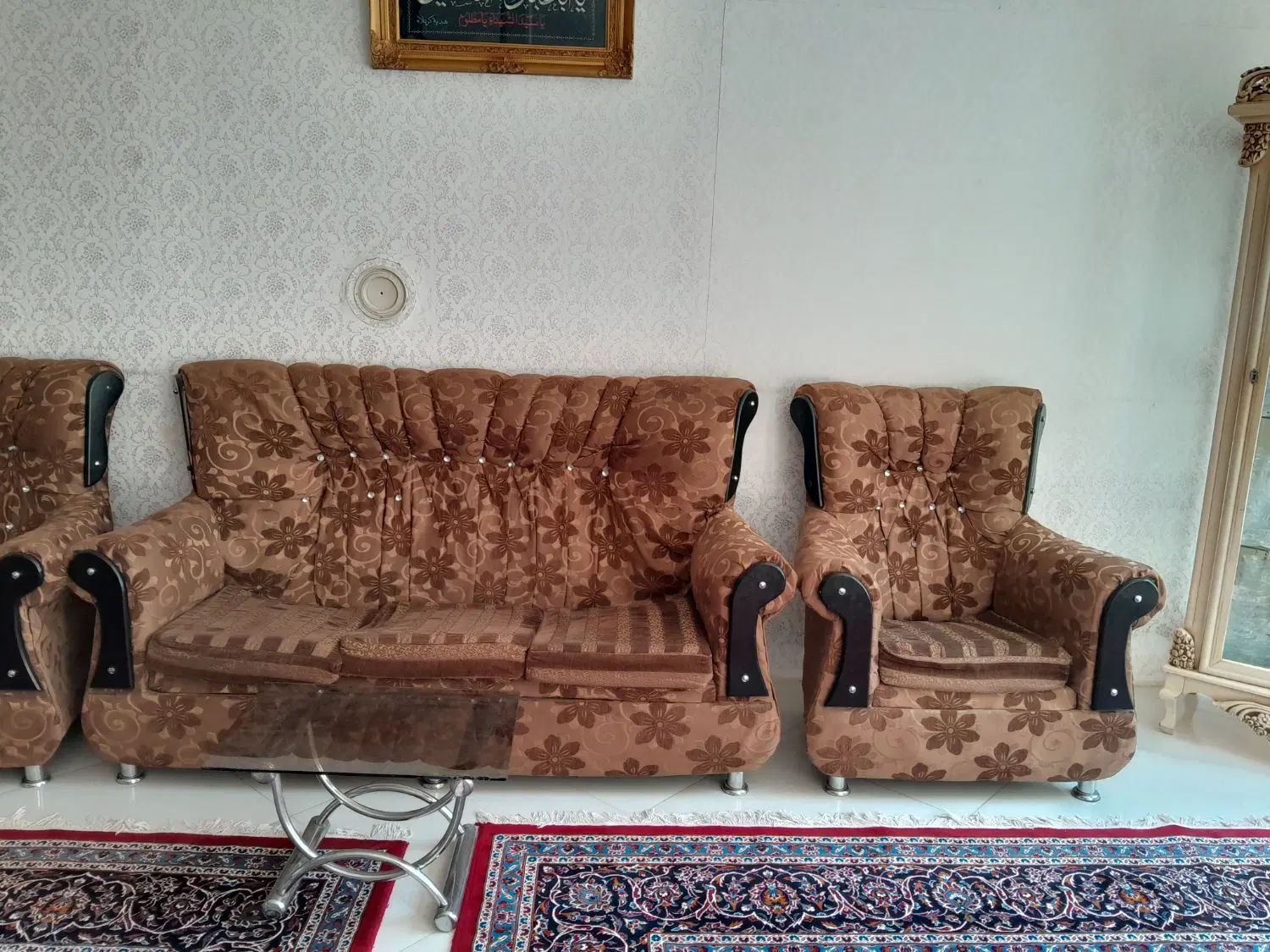 مبل ۷ نفره|مبلمان خانگی و میز عسلی|مشهد, فاطمیه|دیوار