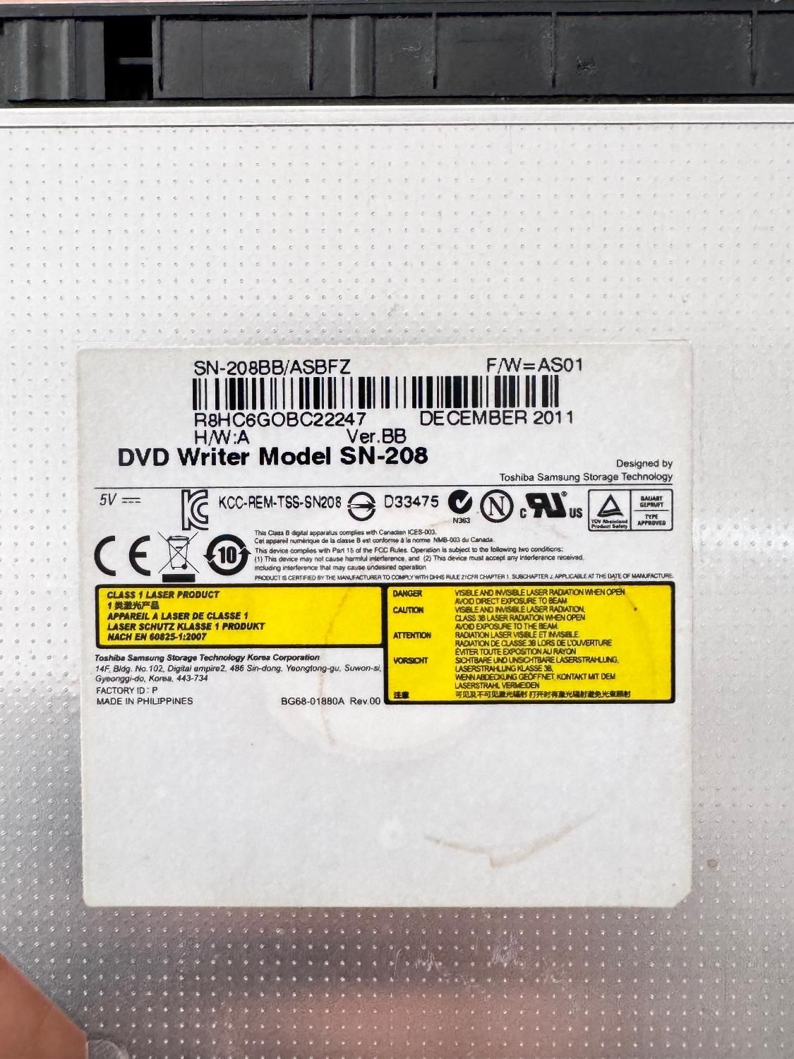 DVD رایتر لپ تاپ ایسوس (Asus)|قطعات و لوازم جانبی رایانه|شیراز, حافظیه|دیوار