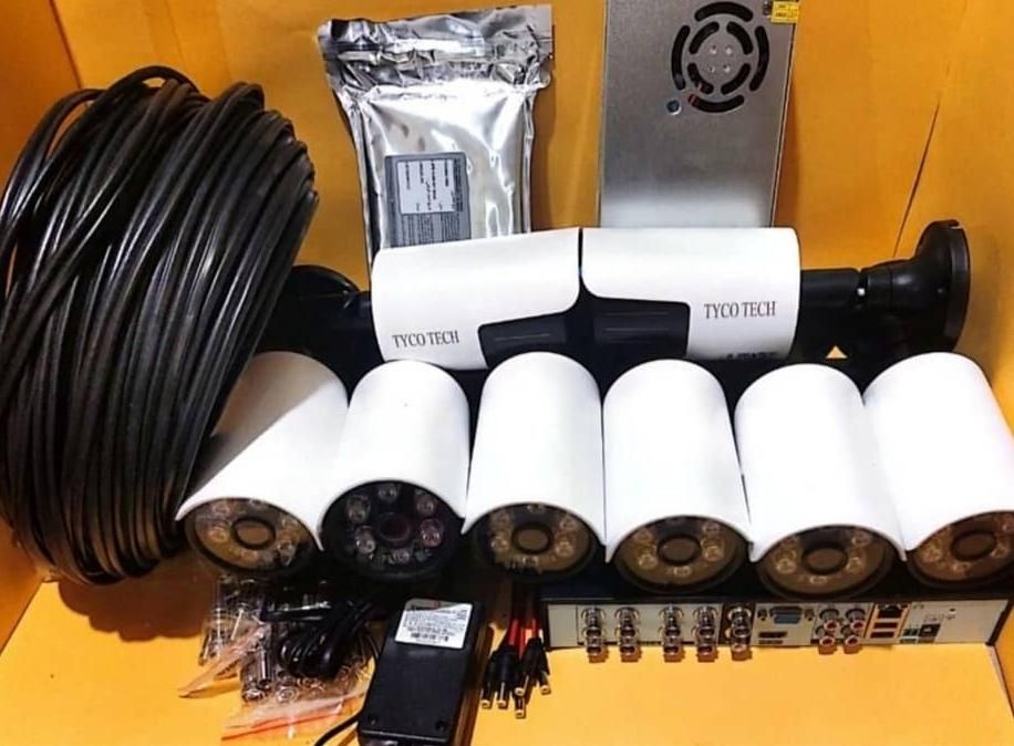 دوربین مداربسته 5MP (پک 8تایی+warm light))|دوربین مداربسته|زنجان, |دیوار