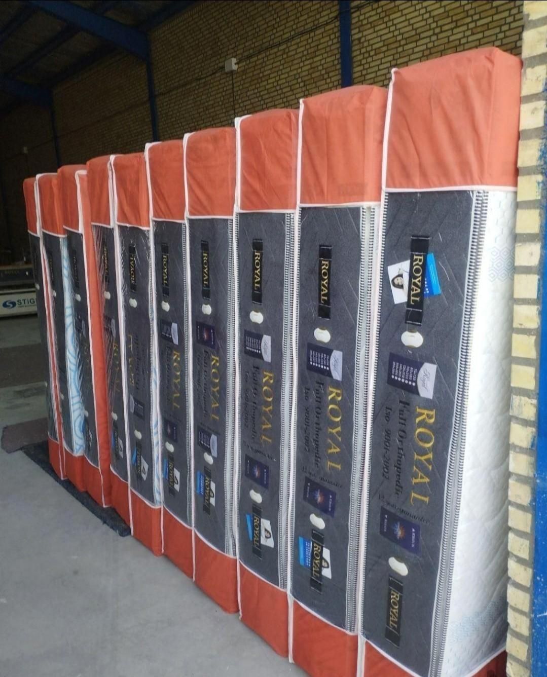 تشک تمام اسفنج  دو نفره طبی بدون فنر  ( ریباندار )|تشک تختخواب|الوند, |دیوار