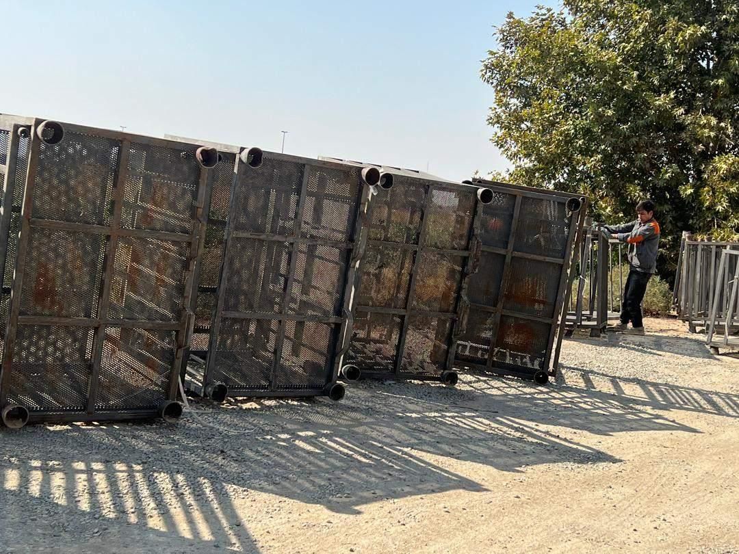 قفسه باکس پالت اهنی دست دو|عمدهفروشی|هشتگرد, طاووسیه|دیوار