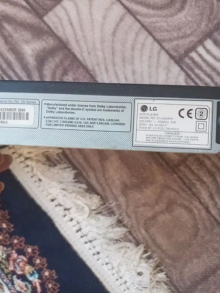 فروش یک دستگاه دی وی دی پلیر|پخش‌کننده DVD و ویدیو|اصفهان, زهران|دیوار