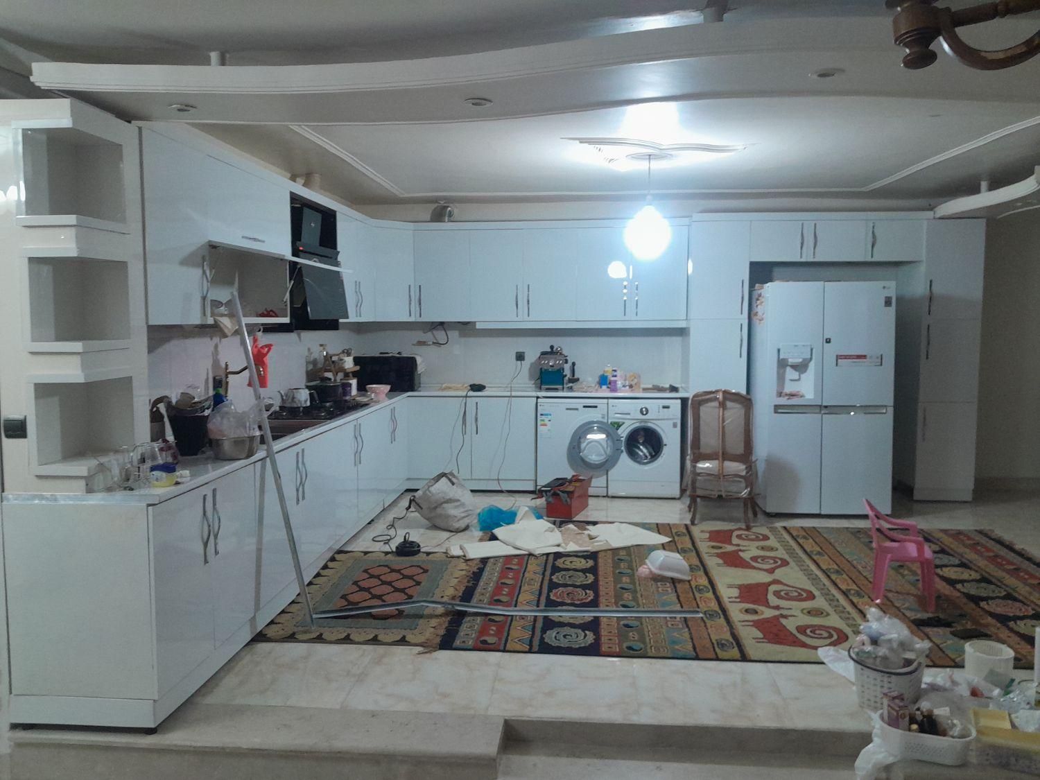 کابینت دست دوم با گاز سینک|مصالح و تجهیزات ساختمان|کوهدشت, |دیوار