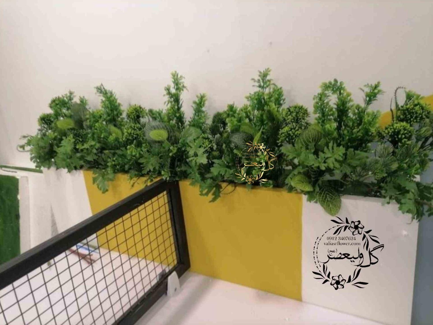 اجرا گیاه سبز مصنوعی برای داخل فلاور باکس(اداری)|گل مصنوعی|تهران, بازار|دیوار