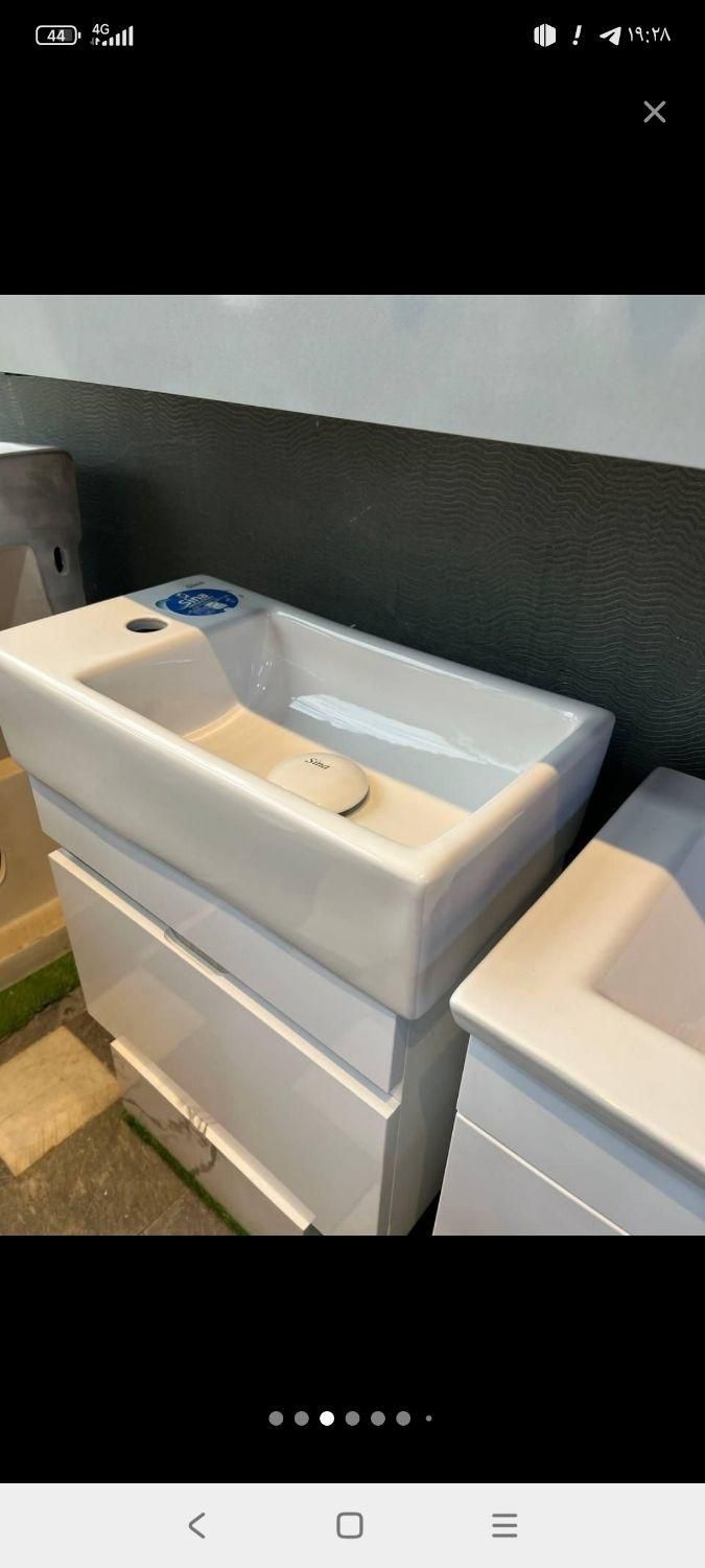 روشویی آندره سایز ۴۵ با چینی درجه یک سینا|لوازم سرویس بهداشتی|ارومیه, |دیوار