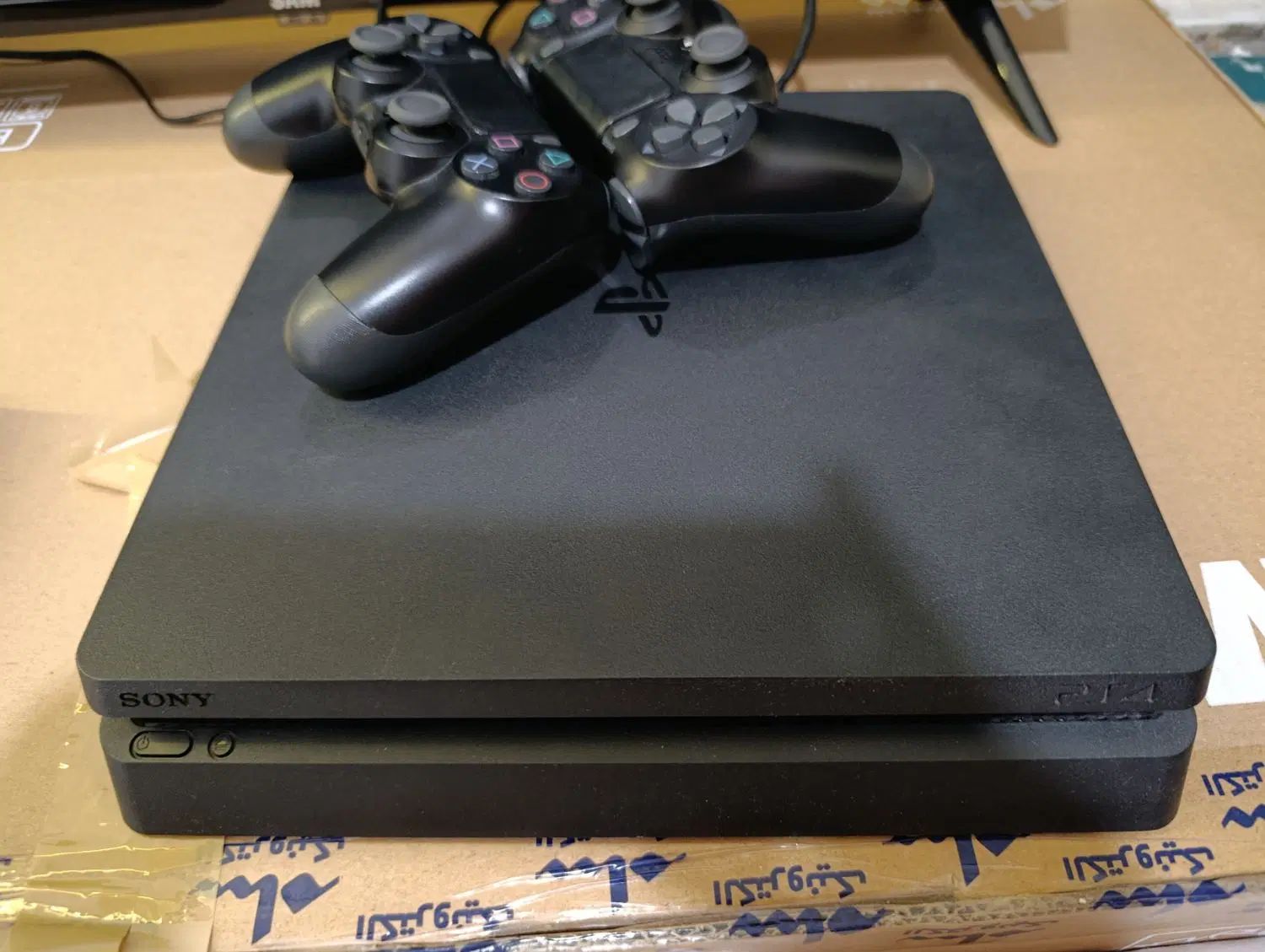 ps4 slim نیم ترا فول بازی دو دسته معاوضه با موتور|کنسول، بازی ویدئویی و آنلاین|مشهد, آزادشهر|دیوار