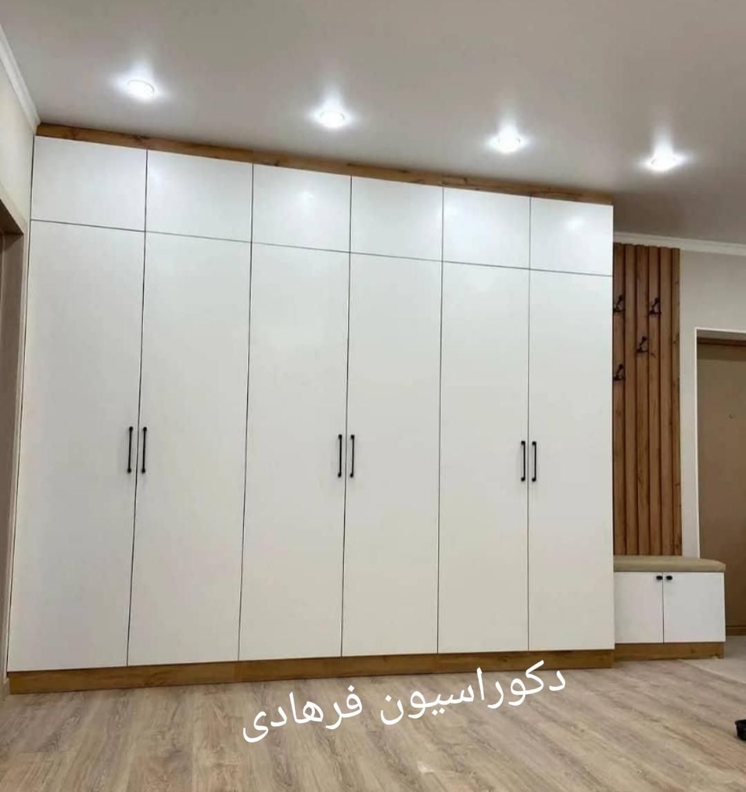 تعمیرات و ساخت کابینت آشپزخانه سفارشی کمد دیواری|مصالح و تجهیزات ساختمان|رشت, نظری|دیوار